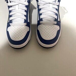 Puma Kids Blue and White Sneakers